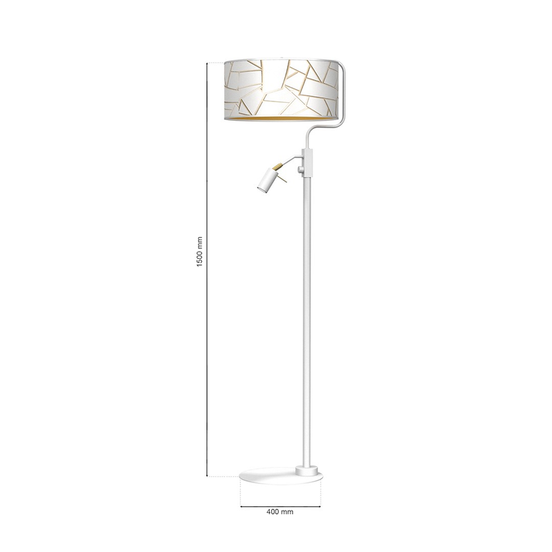Milagro Ziggy 2L floor lamp E27 / GU10 H 150cm