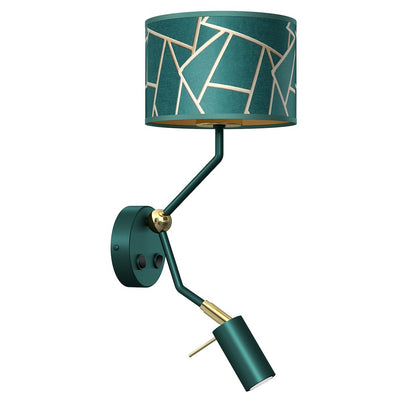 Milagro Ziggy 2L wall sconce lamp E27 / GU10 H 38cm