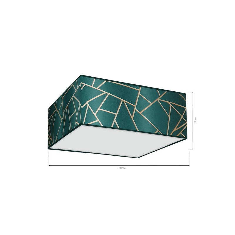 Milagro Ziggy 3L ceiling lamp E27 H 13cm