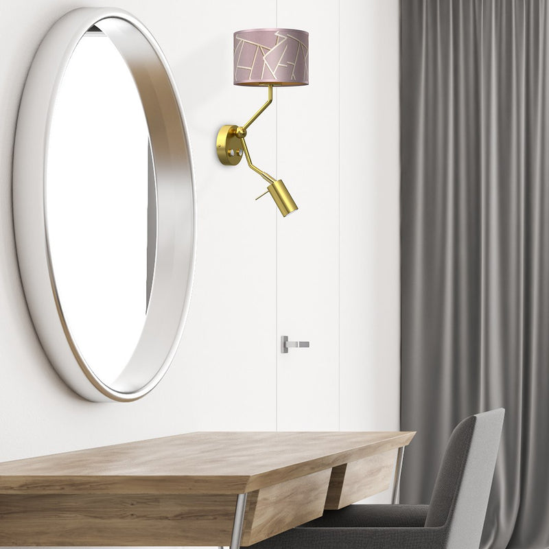 Milagro Ziggy 2L wall sconce lamp E27 / GU10 H 38cm