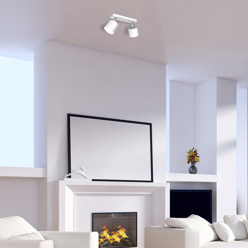 Milagro Dixie 2L ceiling lamp GX53 H 14cm