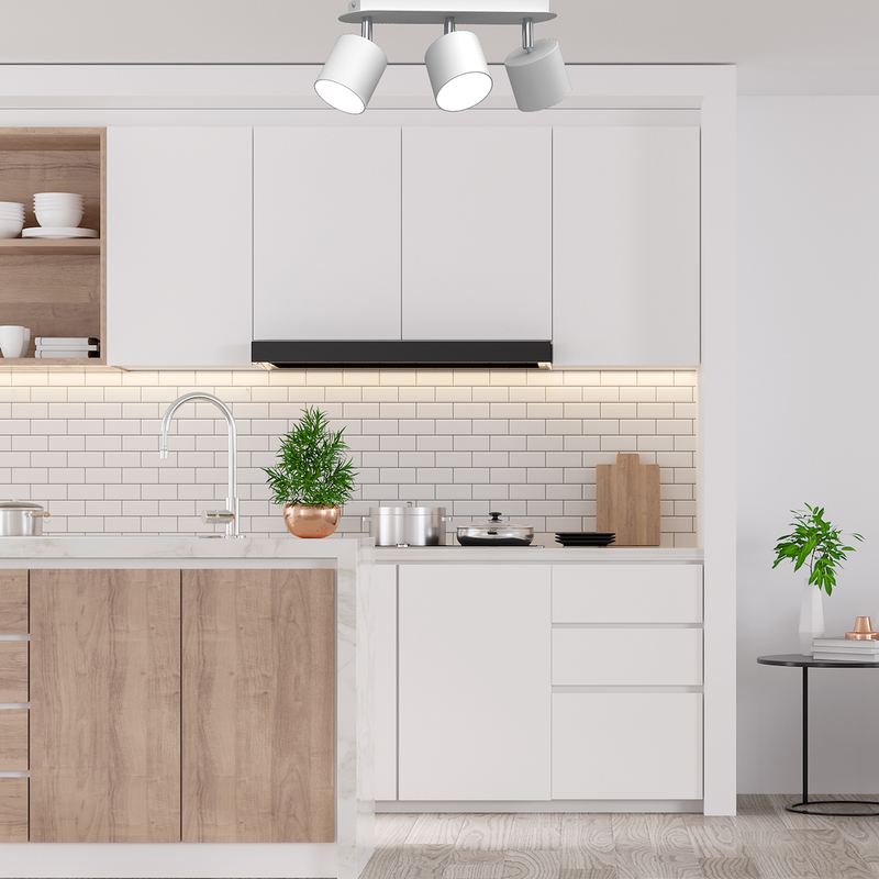 Milagro Dixie 3L ceiling lamp GX53 H 14cm