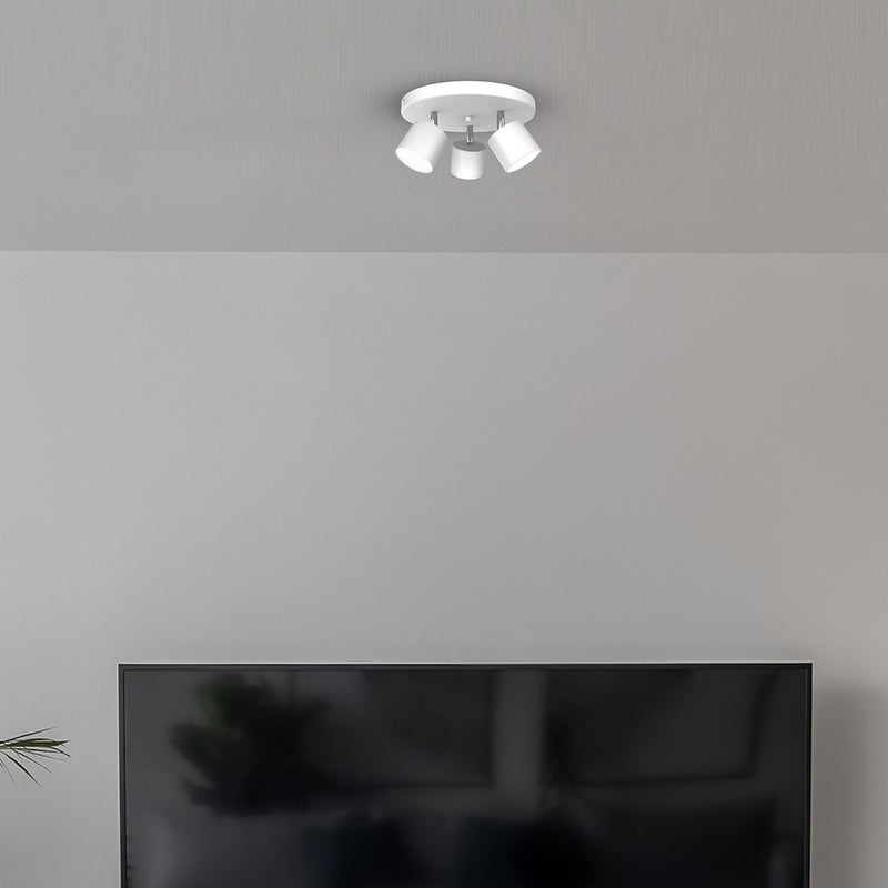 Milagro Dixie 3L ceiling lamp GX53 H 14cm