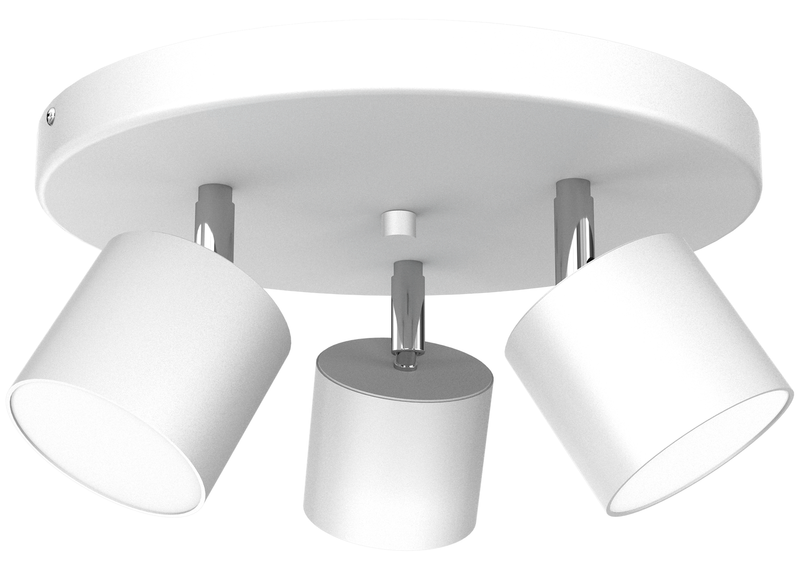 Milagro Dixie 3L ceiling lamp GX53 H 14cm