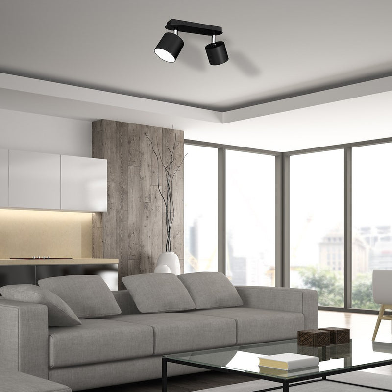 Milagro Dixie 2L ceiling lamp GX53 H 14cm