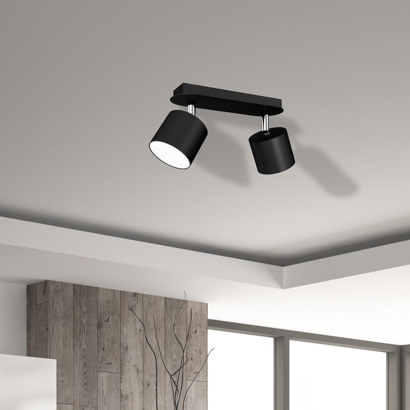 Milagro Dixie 2L ceiling lamp GX53 H 14cm