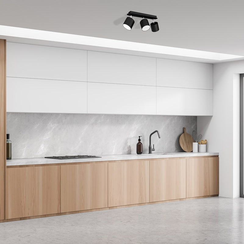 Milagro Dixie 3L ceiling lamp GX53 H 14cm