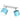 Lampada da soffitto Milagro Dixie 2L GX53 H 14cm