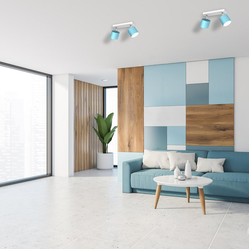 Milagro Dixie 2L ceiling lamp GX53 H 14cm