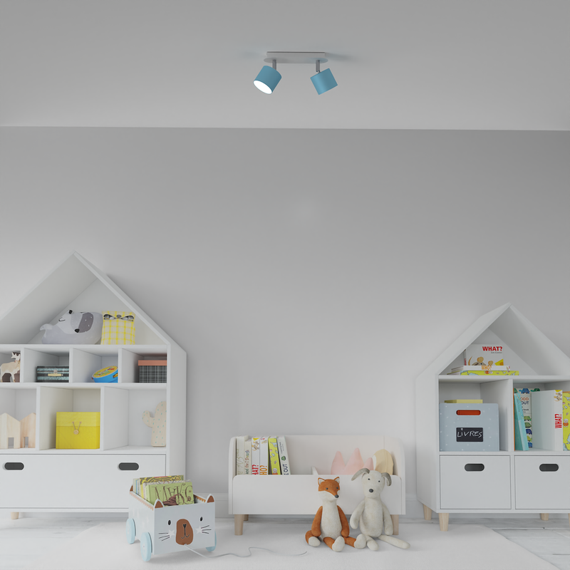 Milagro Dixie 2L ceiling lamp GX53 H 14cm