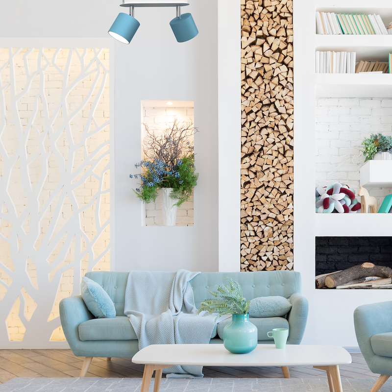 Milagro Dixie 2L ceiling lamp GX53 H 14cm