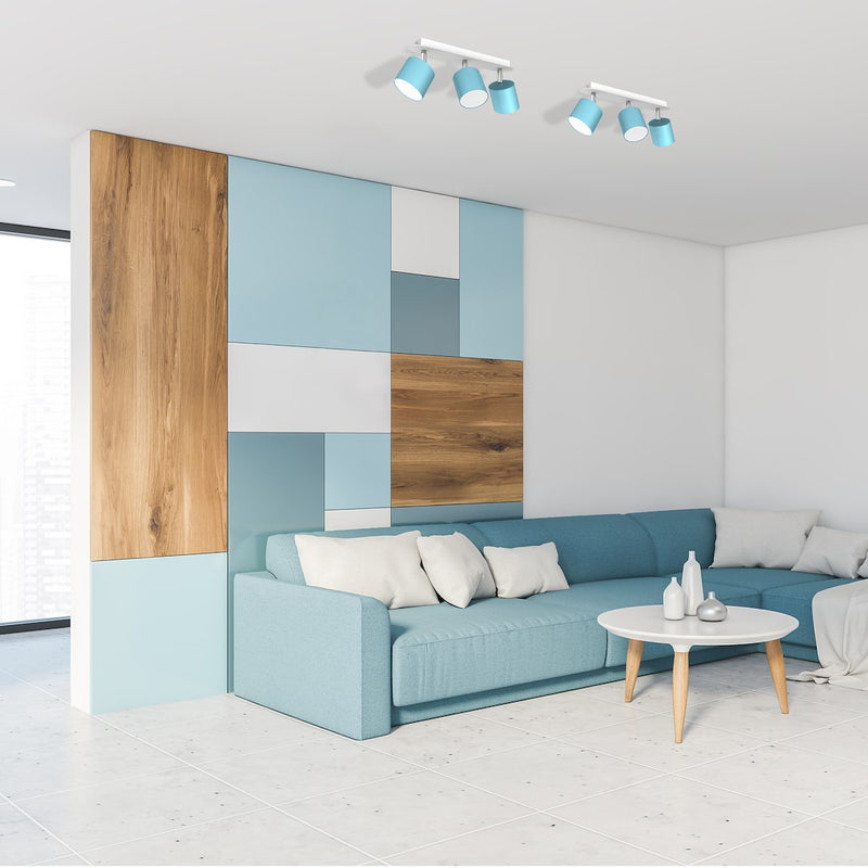 Milagro Dixie 3L ceiling lamp GX53 H 14cm