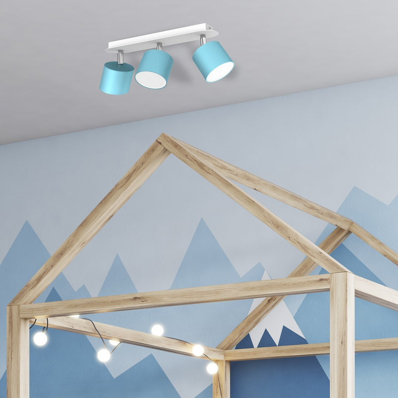 Milagro Dixie 3L ceiling lamp GX53 H 14cm