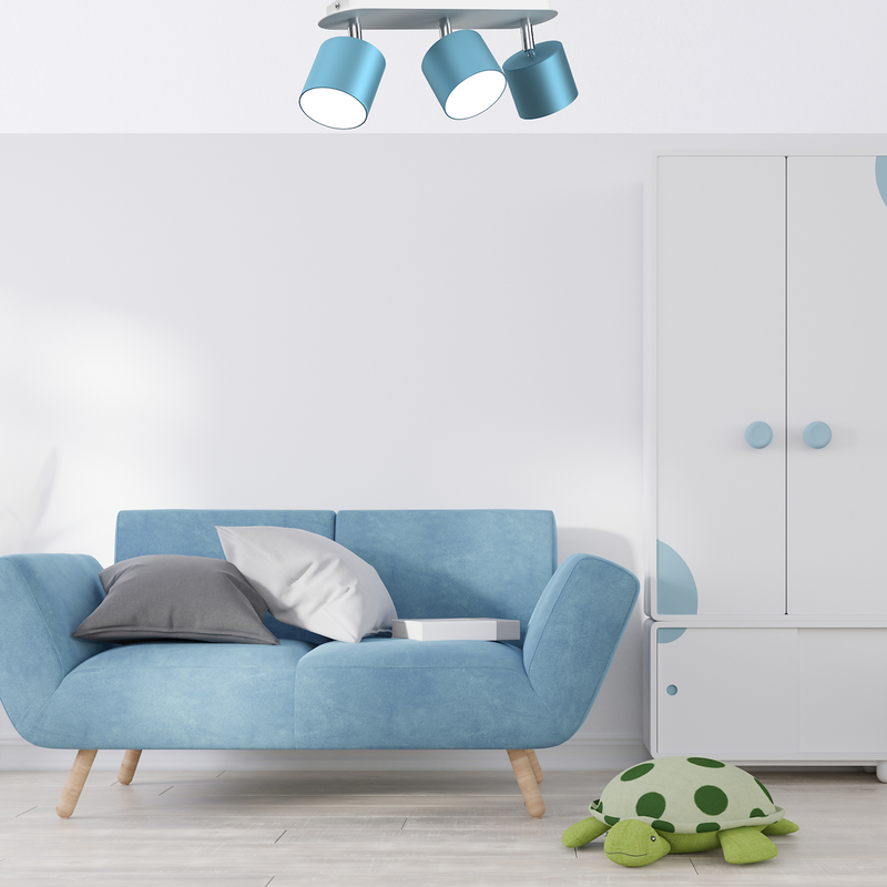 Milagro Dixie 3L ceiling lamp GX53 H 14cm