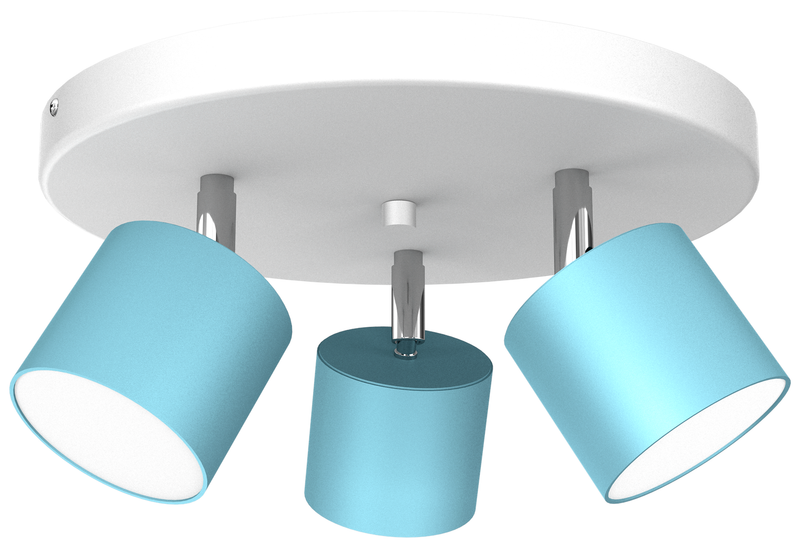 Milagro Dixie 3L ceiling lamp GX53 H 14cm