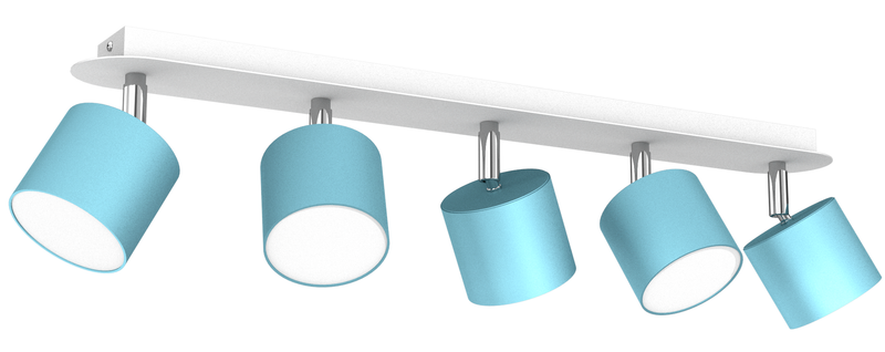 Milagro Dixie 5L ceiling lamp GX53 H 14cm