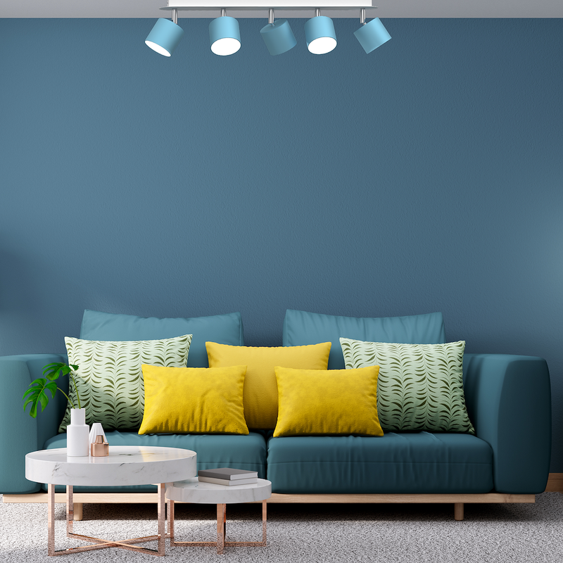 Milagro Dixie 5L ceiling lamp GX53 H 14cm