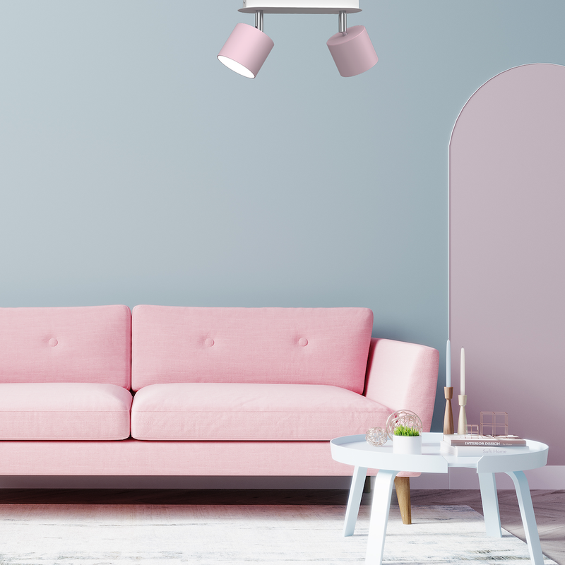 Milagro Dixie 2L ceiling lamp GX53 H 14cm