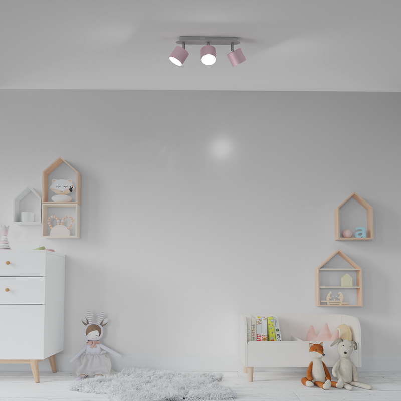 Milagro Dixie 3L ceiling lamp GX53 H 14cm