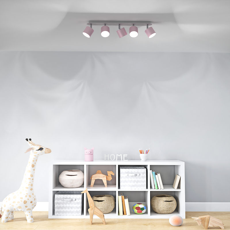 Milagro Dixie 5L ceiling lamp GX53 H 14cm