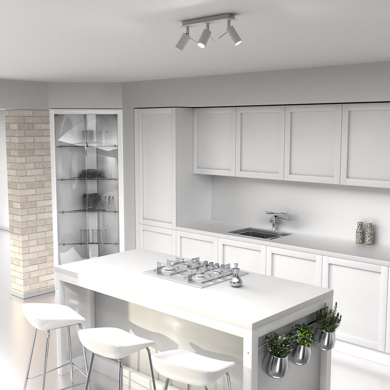 Milagro Preston 3L ceiling lamp GU10 H 14cm