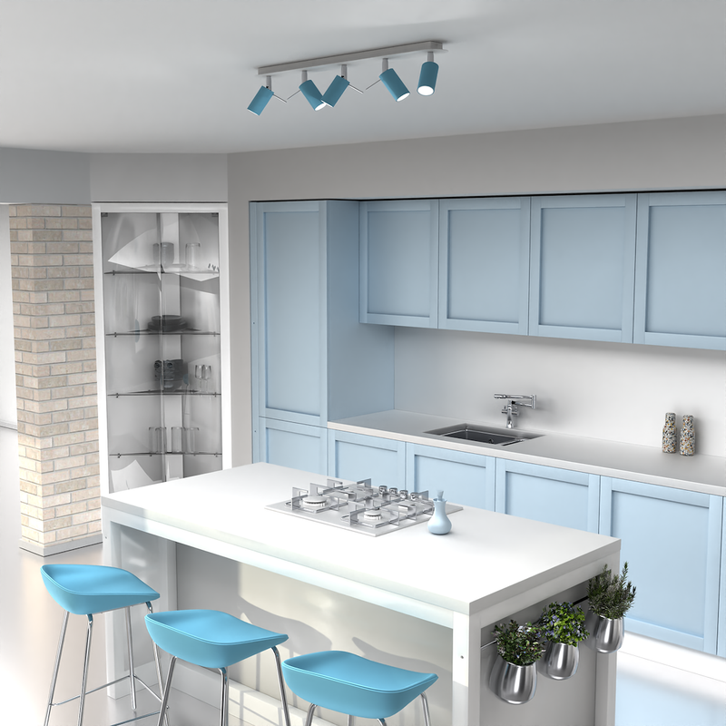 Milagro Preston 5L ceiling lamp GU10 H 14cm