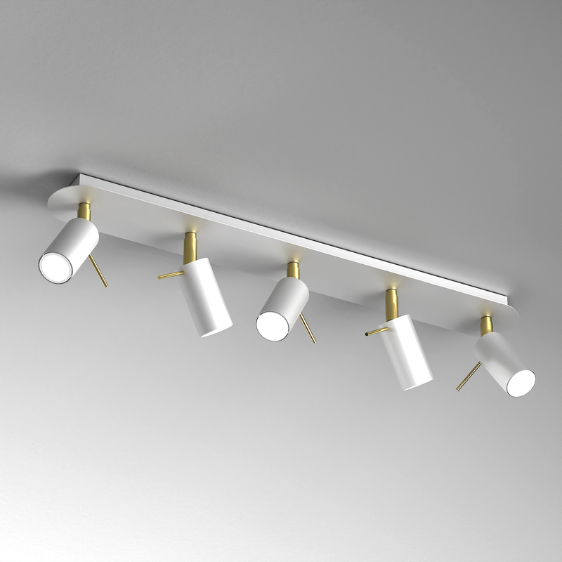 Milagro Preston 5L ceiling lamp GU10 H 14cm