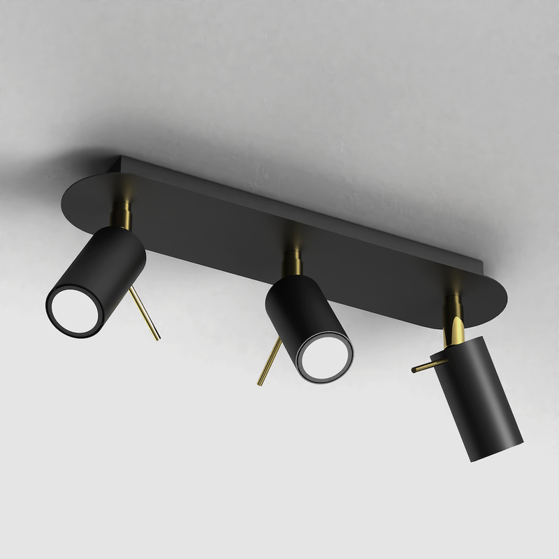 Milagro Preston 3L ceiling lamp GU10 H 14cm