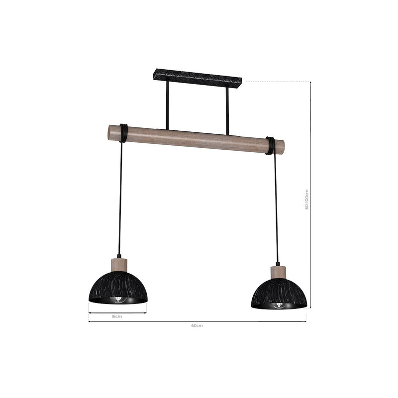 Milagro Eric 2L pendant lamp E27