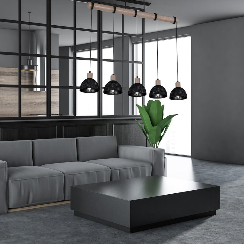 Milagro Eric 5L pendant lamp E27