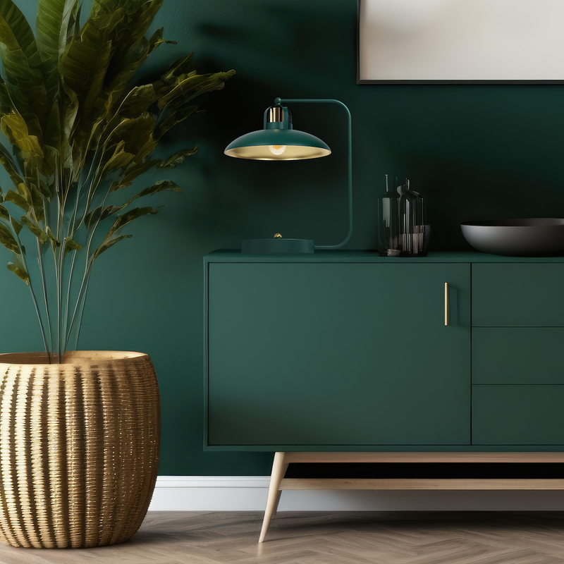 Milagro Felix 1L desk lamp E27 H 45cm