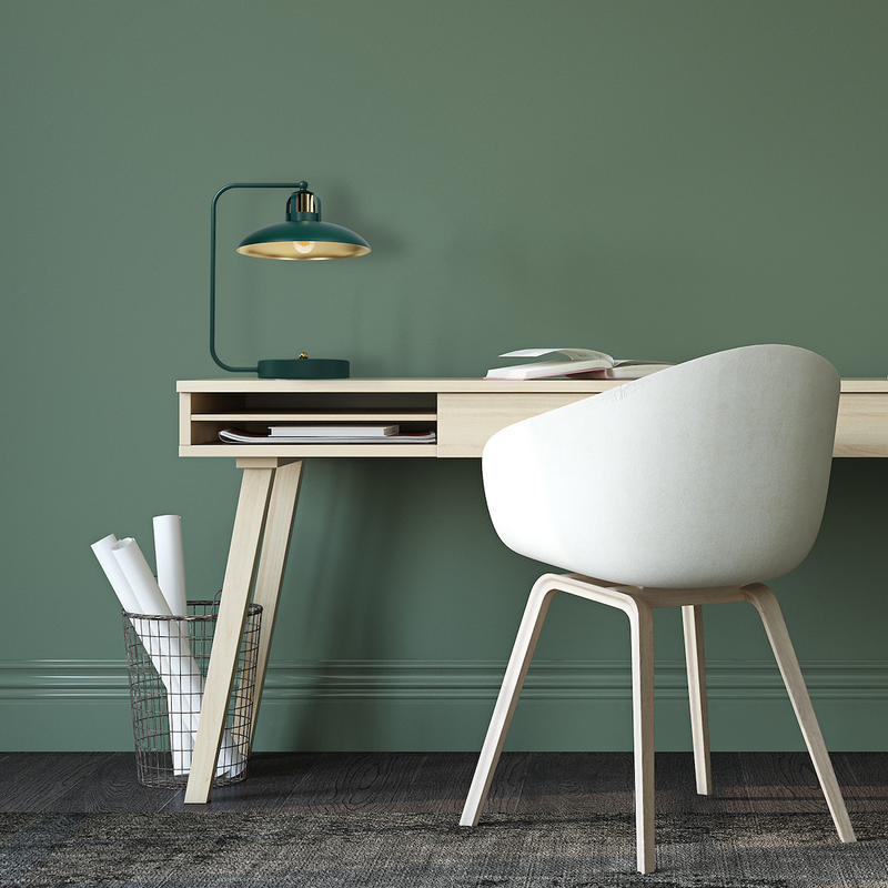 Milagro Felix 1L desk lamp E27 H 45cm