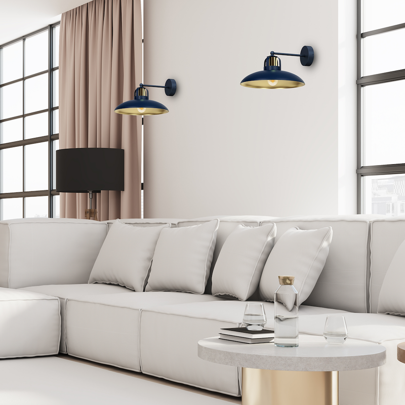 Milagro Felix 1L wall sconce lamp E27 H 17cm