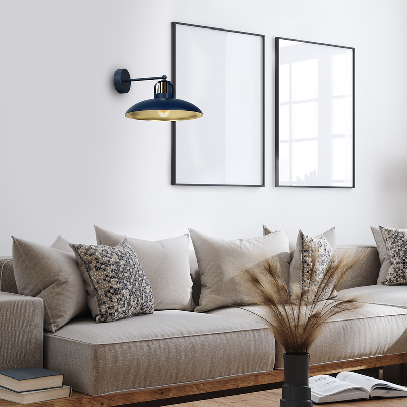 Milagro Felix 1L wall sconce lamp E27 H 17cm