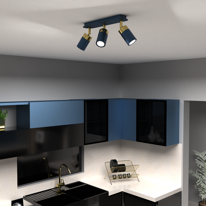 Milagro Joker 1L ceiling lamp GU10 H 13cm