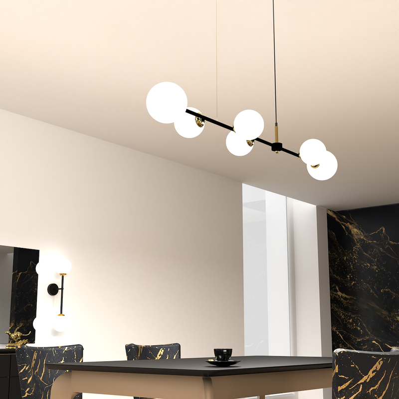 Milagro Pop 6L pendant lamp E14 H 104cm