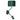 Milagro Verde 2L wall sconce lamp E27 / GU10 H 38cm