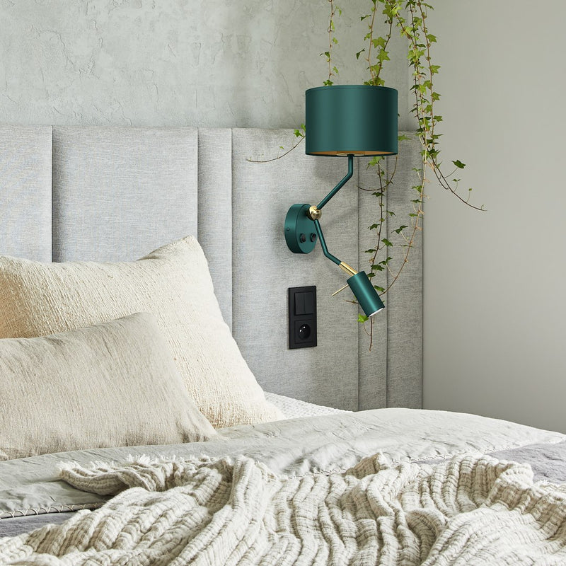 Milagro Verde 2L wall sconce lamp E27 / GU10 H 38cm