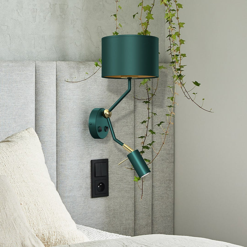 Milagro Verde 2L wall sconce lamp E27 / GU10 H 38cm