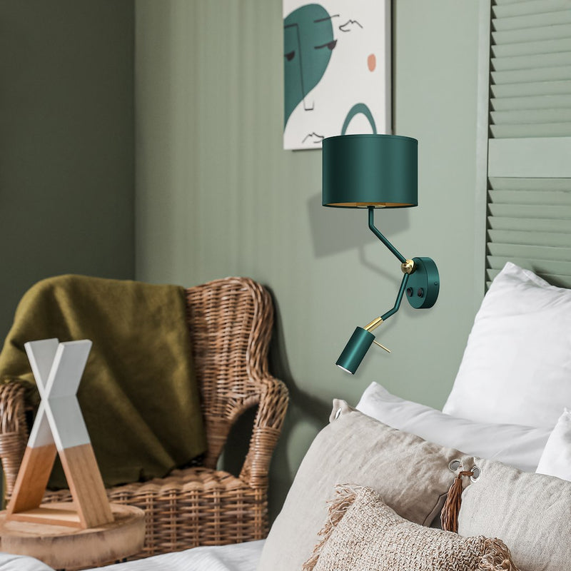 Milagro Verde 2L wall sconce lamp E27 / GU10 H 38cm
