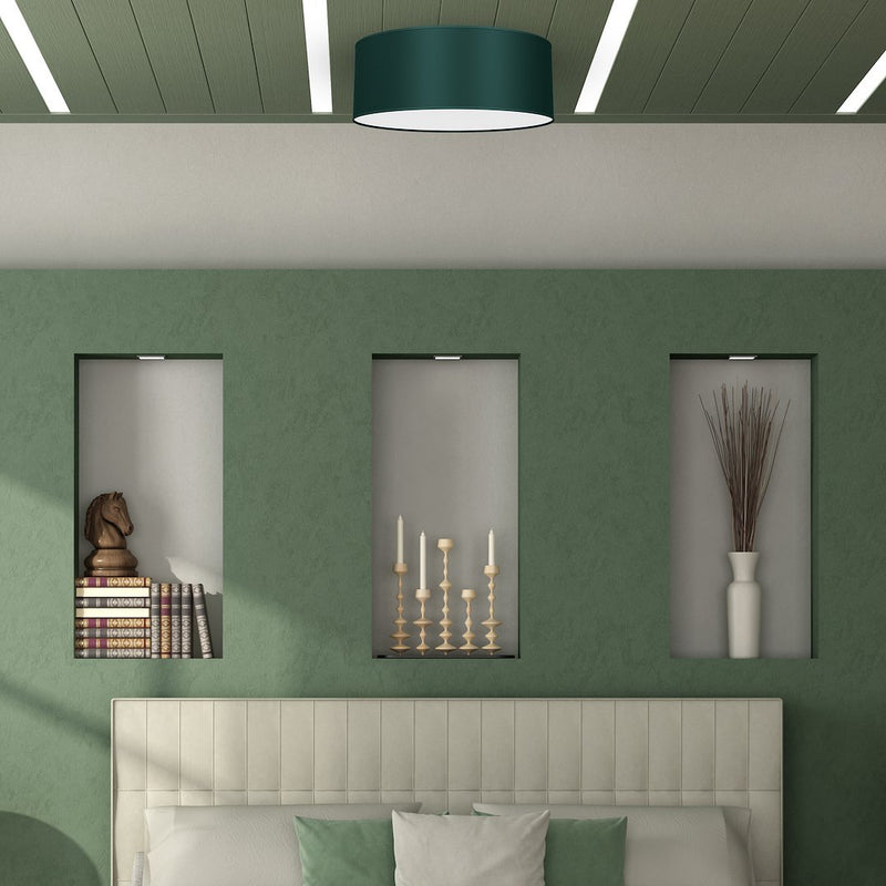 Milagro Verde ceiling lamp E27 H 13cm