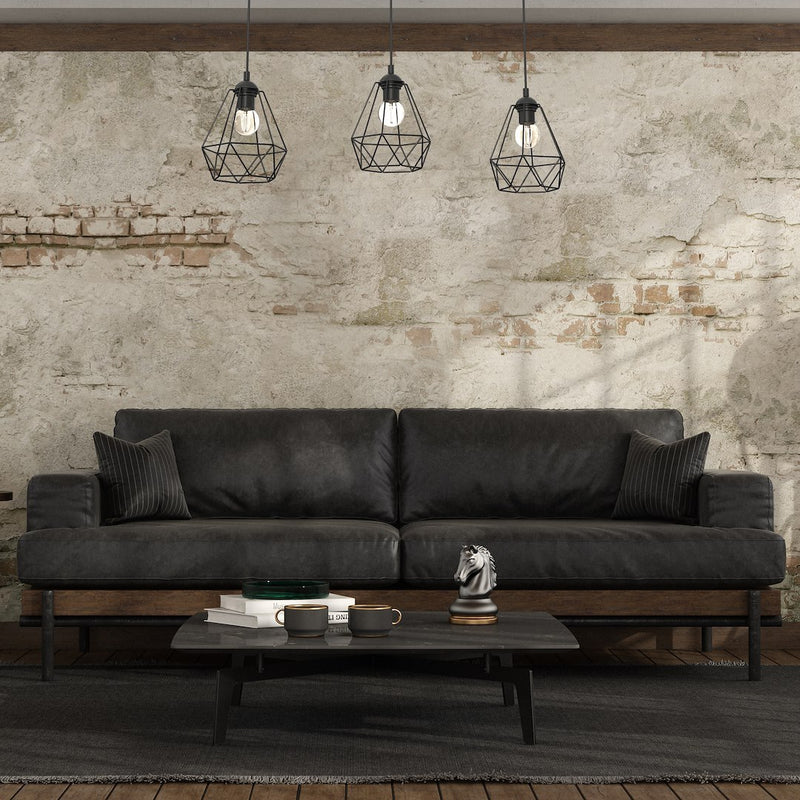 Milagro Acero 3L pendant lamp E27