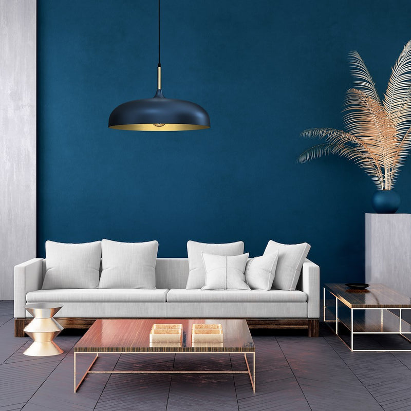 Milagro Lincoln 1L pendant lamp E27