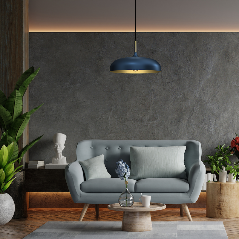 Milagro Lincoln 1L pendant lamp E27