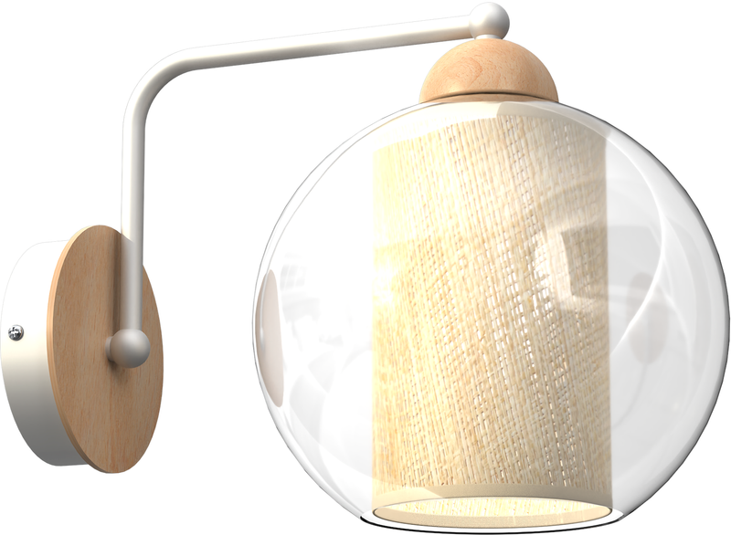 Milagro Tela 1L wall sconce lamp E27 H 25cm