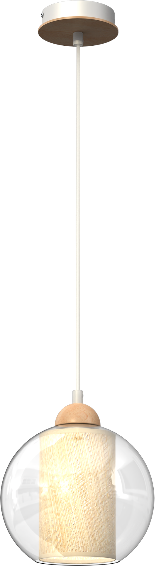 Milagro Tela 1L pendant lamp E27