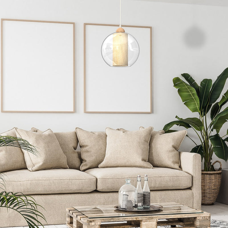 Milagro Tela 1L pendant lamp E27