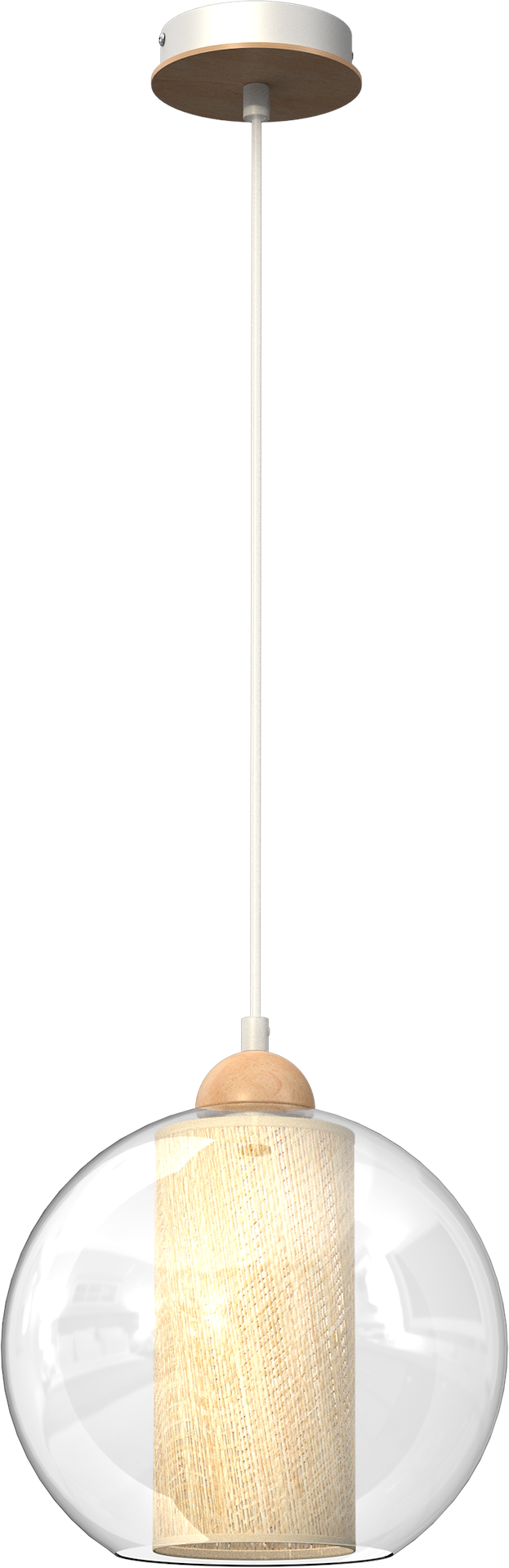 Milagro Tela 1L pendant lamp E27