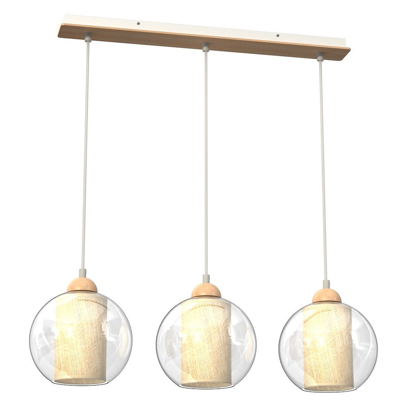 Milagro Tela 3L pendant lamp E27