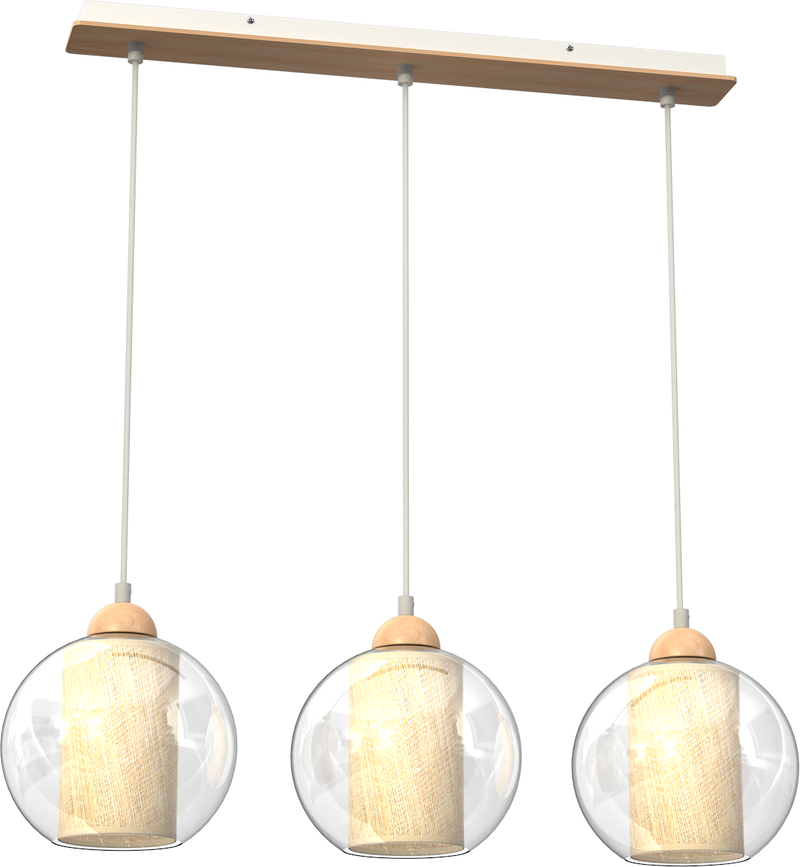 Milagro Tela 3L pendant lamp E27